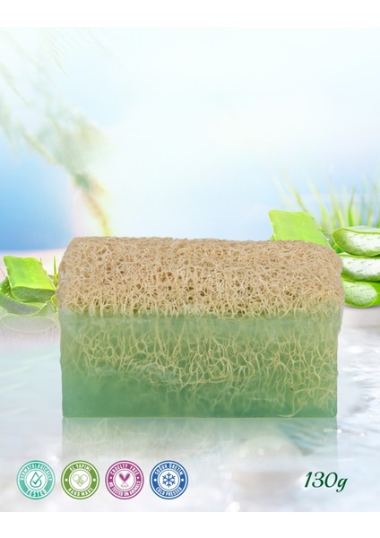 Doğal Kabak Lifli Aloe Vera Sabun 130g fiyatları