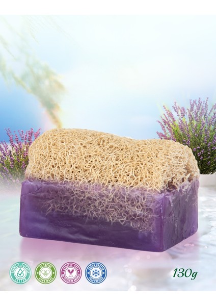 Doğal Kabak Lifli Lavanta Sabun 130G fiyatları