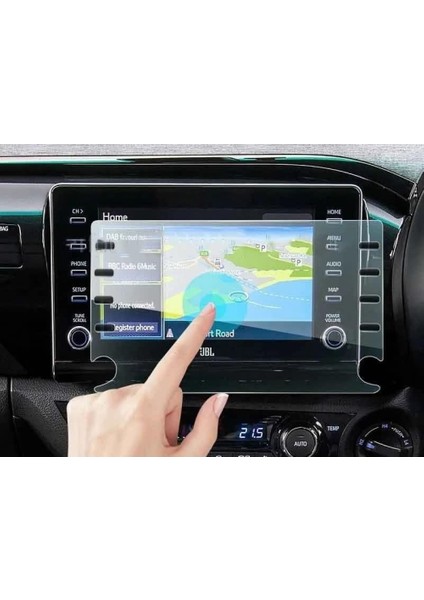 Toyota Yaris 8 Inç Multimedya Mat Ekran Koruyucu Navigasyon fiyatları