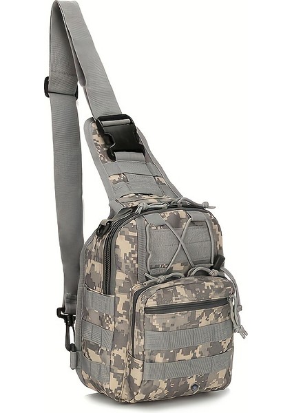 Erkek Spor Küçük Göğüs Çantası Omuz Crossbody Çanta (Yurt Dışından)