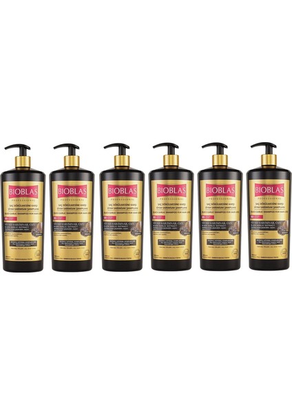 Siyah Sarımsak Şampuanı 1000 Ml X 6 Adet