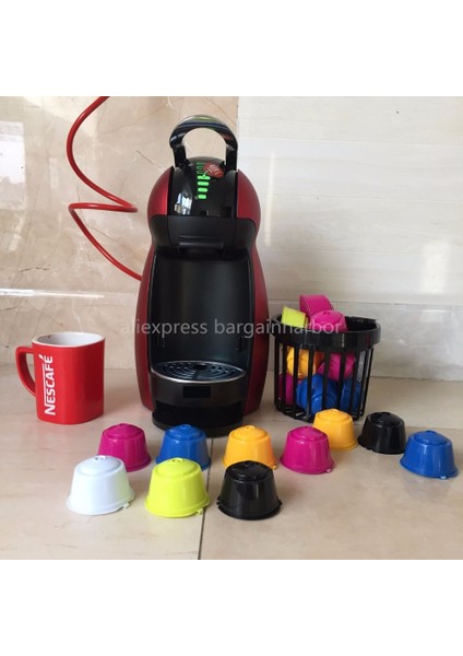 3 Adet Lacivert Tarzı Yeni Yeniden Kullanılabilir Dolce Gusto Kahve Kapsülü, Plastik Doldurulabilir Uyumlu Dolce Gusto Kahve Filtre Sepetleri Kapsül (Yurt Dışından) fiyatları