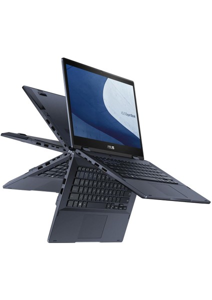 Expertbook B3 Flip– Intel İ7-1255U – 14’’ Fhd Touch- 16GB Ram– 512GB Ssd– Q Us Ing. Klavye- Dos– 1 Yıl Garanti- B3402FBA-EC0971