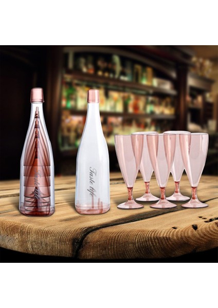 200ML 1 Adet Tarzı Yüksek Li Plastik Şarap Bardakları Bar Içecek Bardağı Kadeh Şampanya Gglass 6 Parça Soğuk Içecek Suyu Cam Plastik Kokteyl Kadeh Takımı (Yurt Dışından)