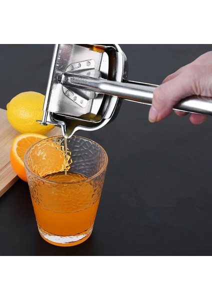 1 Adet Tarzı Portakal Sıkacağı Suyu Pres Işlemcisi Nar Elma Meyve Aracı 304 Paslanmaz Çelik Manuel Sıkacağı Limon Narenciye Portakal Sıkacağı (Yurt Dışından) fırsatları