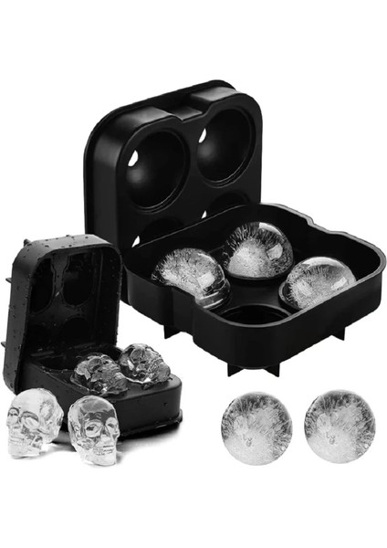 B Tarzı 1 Adet Kafatası Elmas Silikon Ice Cube Maker Formu Buz Şeker Kek Puding Çikolata Kalıpları Buz Kalıp Tepsileri Kalıpları Ev Bar Parti Aracı (Yurt Dışından) fiyatları