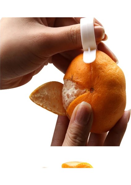2 Adetlot Pişirme Araçları Parer Parmak Tipi Açık Portakal Soyma Makinesi Turuncu Cihaz Araçları Yaratıcı Mutfak Aksesuarları De Cozinha (Yurt Dışından) modelleri