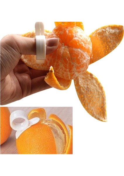 2 Adetlot Pişirme Araçları Parer Parmak Tipi Açık Portakal Soyma Makinesi Turuncu Cihaz Araçları Yaratıcı Mutfak Aksesuarları De Cozinha (Yurt Dışından) fırsatları