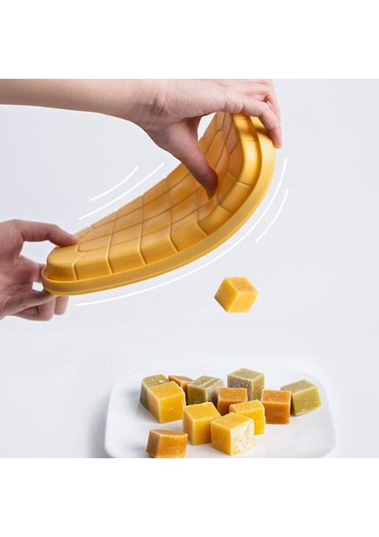 Sarı-Dikdörtgen Tarzı Çift Kapaklı Buz Tepsisi Silikon Abs Gıda Sınıfı Viski Kokteyl Petek Ev Bar Partisi Mutfak Dıy Kalıp (Yurt Dışından) fiyatları