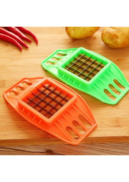 Rastgele Renk Stili Sebze Dilimleme Mandoline Soğan Doğrayıcı Mutfak Robotu Patates Kızartması Mandolin Meyve Kesme Bıçağı Pratik Gadget Mutfak Aksesuarları (Yurt Dışından) fırsatları