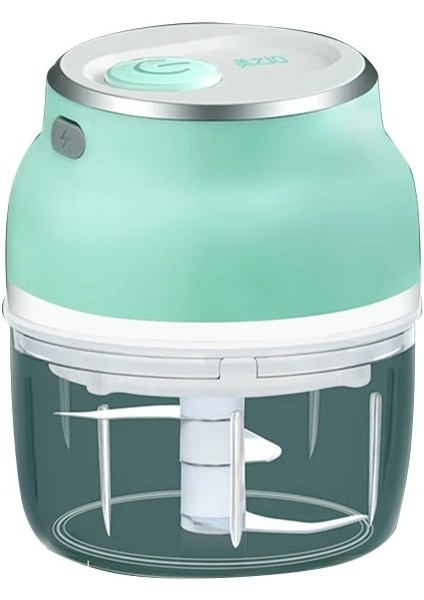 1 Adet Tarzı Elektrikli Mini Gıda Sarımsak Sebze Doğrayıcı Öğütücü Kırıcı Somun Et Meyve Soğan Çok Fonksiyonlu Işlemci Mutfak Aracı (Yurt Dışından)