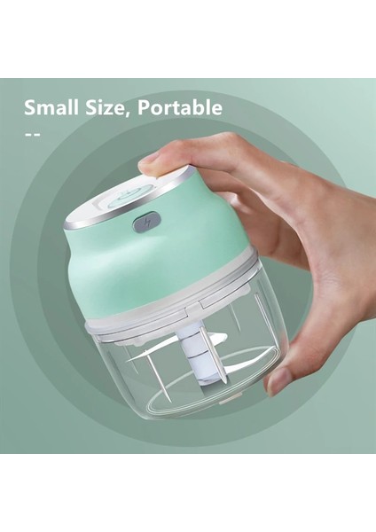 1 Adet Tarzı Elektrikli Mini Gıda Sarımsak Sebze Doğrayıcı Öğütücü Kırıcı Somun Et Meyve Soğan Çok Fonksiyonlu Işlemci Mutfak Aracı (Yurt Dışından) fiyatları