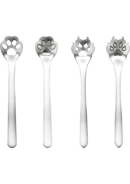 Altın Köpek Stili 1 Adet Sevimli Yüksek Li Altın Kedi Pençesi Mini Yaratıcı Kahve Paslanmaz Çelik Kaşık Tatlı Karıştırma Kaşığı Sevimli Mutfak Gereçleri (Yurt Dışından) indirimleri