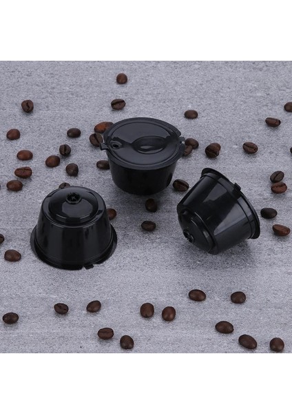 Turuncu Tarzı Yeniden Kullanılabilir Kahve Kapsül Filtre Fincan Nescafe Dolce Gusto Için Doldurulabilir Kapaklar Kaşık Fırça Filtre Sepetleri (Yurt Dışından) indirimleri