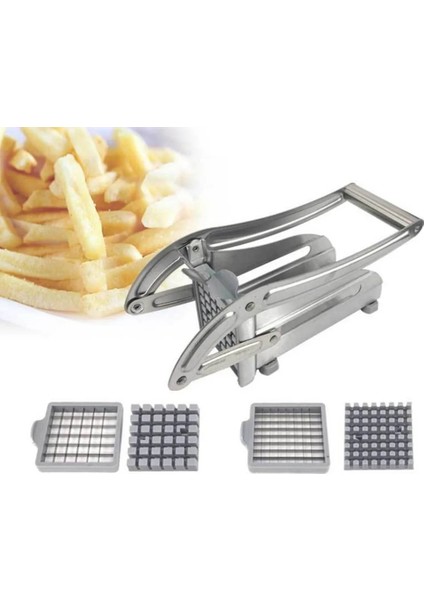 Paslanmaz Çelik Fransız Fry Patates Parçalayıcı Kesici Dilimleme Salatalık Chopper Mutfak Aletleri Mutfak Pişirme Araçları (Yurt Dışından)