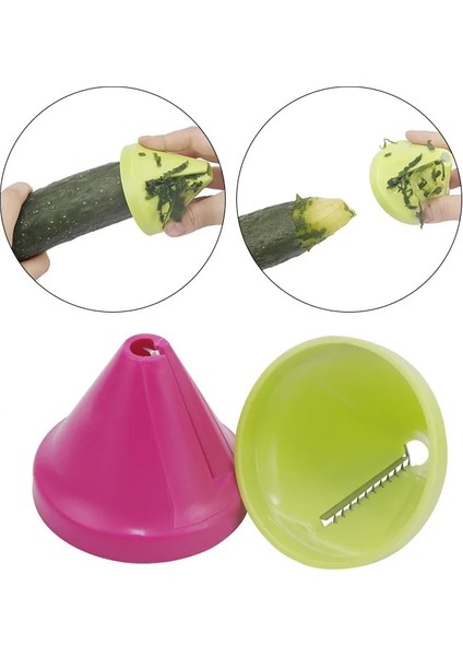 Yeşil Stil Çok Işlevli Sebze Kesici Mutfak Spiral Parçalayıcı Yaratıcı Patates Havuç Rendesi Döner Manuel Soyucu Mutfak Aracı (Yurt Dışından) indirimleri