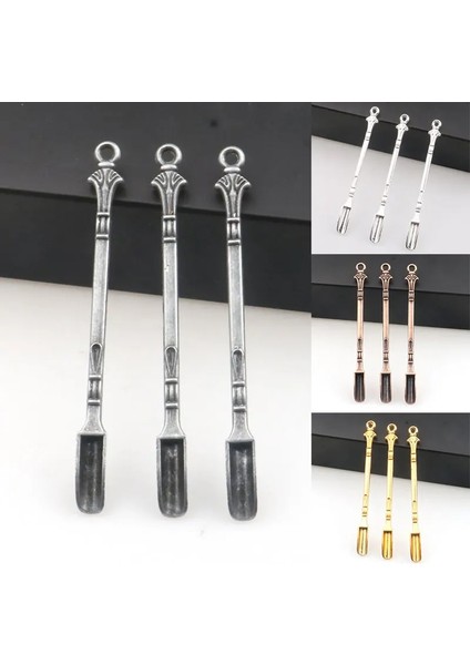 No.4 Tarzı Metal Minik Kaşık Küçük Mini Kepçe Altın Kaşık Karıştırın Kahve Veya Çay Sniffer Koku Lezzet Altın Süsleme Roman Tasarım Sofra Takımı (Yurt Dışından) fırsatları