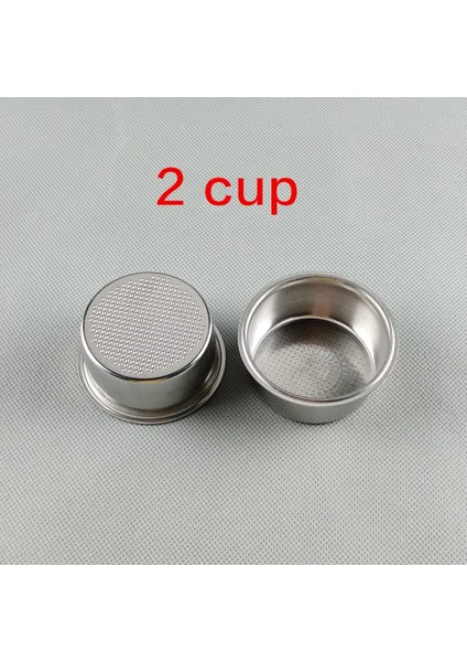 2 Bardak Sepet Tarzı 51MM Dipsiz Kahve Yeniden Kullanılabilir Filtreler Delonghi Kahve Makinesi EC680EC685 Için Portafilter (Yurt Dışından)