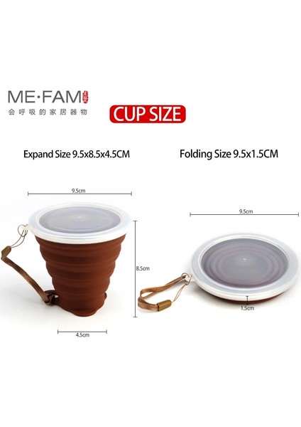 Mavi 1 Parça Tarzı Ultra-Ince Silikon Katlanır Bardak + Dstproof Kapak Açık Kahve Fincanları Çocuklar Mevcuttur Seyahat Copa Teleskopik Spor Su Bardağı (Yurt Dışından)