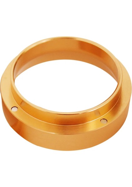 Altın Dozaj Halkası Stili 58 mm mm Paslanmaz Çelik Dipsiz Portafilter Kahve Espresso Makinesi Kolu Dozaj Halkası (Yurt Dışından)