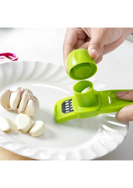 Yeşil Stil Alet Mutfak Zencefil Rende Öğütücü Çok Işlevli Sarımsak Presipaslanmaz Çelik Ppgarlik Zencefil Kesici Şeker Rengi Plastik Taşlama (Yurt Dışından) fırsatları