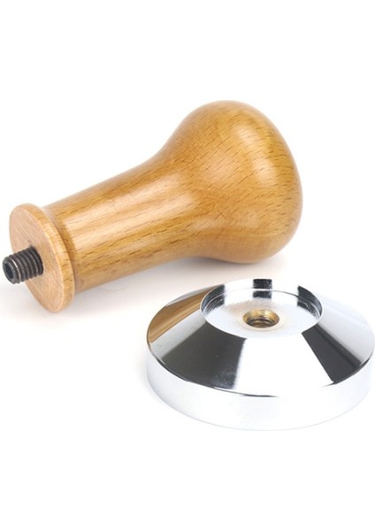 B Mat Tarzı ile 51 mm mm Ahşap Saplı Kahve Sabotaj Espresso Tozu Düz Pres Çekiç Kahve Sabotaj Öğütücü Espresso Barista Aracı (Yurt Dışından) indirimleri