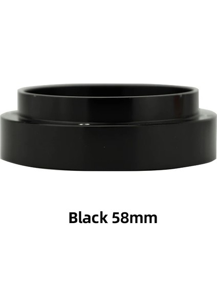 Siyah 58MM Tarzı Profesyonel Espresso Kahve Dozaj Halkası mm Doz Huni Alüminyum Kahve Malzemeleri Bira Kase Kahve Tozu Için Parçaları (Yurt Dışından)