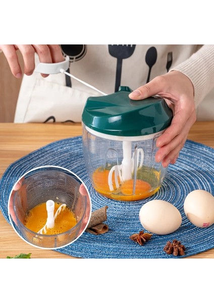 2021 Pembe Tarzı 900ML Ew Tarzı Çok Işlevli Yüksek Hızlı Tasarım Sebze Meyve Büküm Parçalayıcı Manuel Kıyma Makinesi Kıyıcı Sarımsak Kesici (Yurt Dışından) modelleri