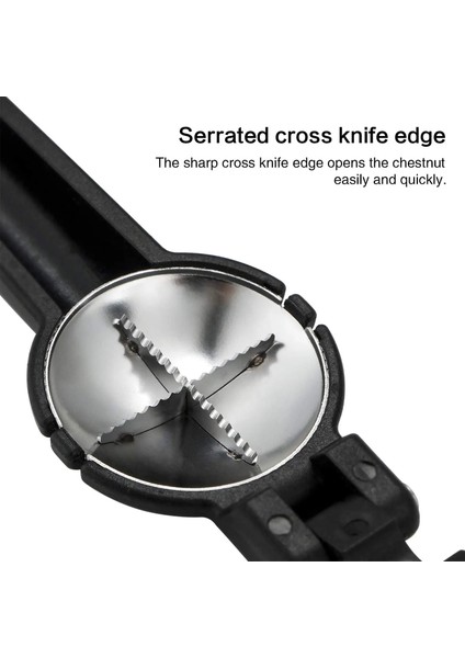 Mavi Stil Fındık Kırıcı Sheller Kestane Klipsi Çapraz Açık Bıçak Hızlı Kestane Kesici Somun Açıcı Sheller Ceviz Pensesi Mutfak Aletleri (Yurt Dışından) fırsatları