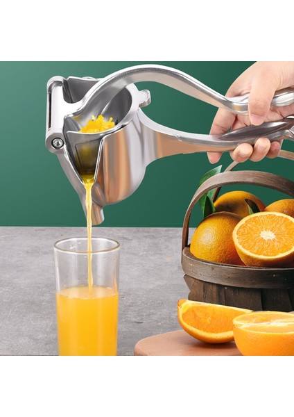 Stil-B Stili Manuel Meyve Suyu Sıkacağı Taşınabilir Alüminyum Alaşımlı El Basınçlı Sıkacağı Nar Portakal Limon Şeker Kamışı Suyu Mutfak Meyve Aracı (Yurt Dışından)