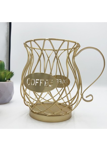 Altınd Tarzı Evrensel Kahve Kapsül Depolama Sepeti Kahve Fincan Sepeti Vintage Kahve Pod Organizatör Tutucu Siyah Ev Cafe Otel Için (Yurt Dışından) modelleri