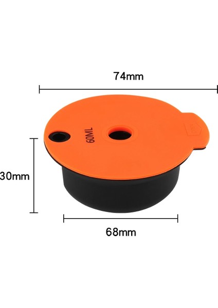 Çikolata Tarzı Tassimo Bosch Makinesi Için Icafilas Doldurulabilir Kahve Kapsülleri Yeniden Kullanılabilir Kahve Pod Crema Maker Çevre Dostu (Yurt Dışından)