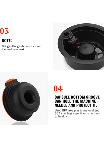Çikolata Tarzı Tassimo Bosch Makinesi Için Icafilas Doldurulabilir Kahve Kapsülleri Yeniden Kullanılabilir Kahve Pod Crema Maker Çevre Dostu (Yurt Dışından)