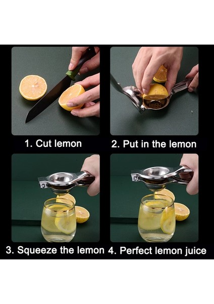 Açık Yeşil Tarzı Paslanmaz Çelik Portakal Sıkacağı Manuel Limon Sıkacağı Mutfak Aksesuarları Mini Limon Sıkacağı Bebek Portakal Meyve Sıkacağı Limon Klipsi (Yurt Dışından) indirimleri