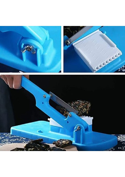 Mavi Stil Çok Fonksiyonlu Kesme Makinesi Bıçağı Kesim Eşek-Gizli Jelatin Pirinç Kek Bıçağı 7. Nesil Dilimleme Eseri (Yurt Dışından) indirimleri
