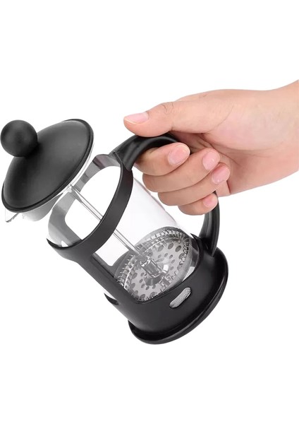 600ML Tarzı French Press Kahve Makinesi Büyük Cam Termos Çay Makinesi Sabah Kahvesi Için Mükemmel Maksimum Lezzet Kahve Bira Makinesi ml (Yurt Dışından) fiyatları