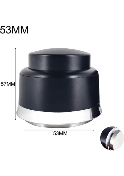 53 mm F Dış Müdahale Stili Distribütör Tamper Mat Tutucu mm Kahve Standı Portafilter Kahve Tabanı Filtresi Barista Aksesuarları Kahve Filtreleri (Yurt Dışından)