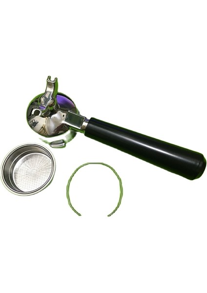 2 Bardak Tarzı Italyan Ev Kahve Makinesi Kolu Braketi Paslanmaz Çelik Basınçlı Filtre Toz Fincan Toz Kase 51MM (Yurt Dışından) modelleri