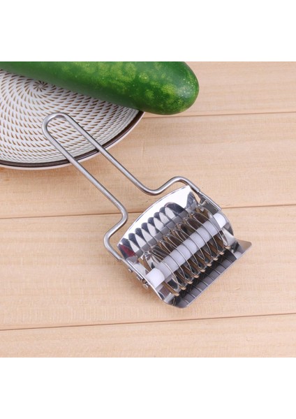 1 Adetmanuel Erişte Kesici Hamur Kesme Aleti Bıçağı Spagetti Makinesi Rulo Kırıcı Paslanmaz Çelik Erişte Makinesi Makinesi Hamur Kesici (Yurt Dışından)
