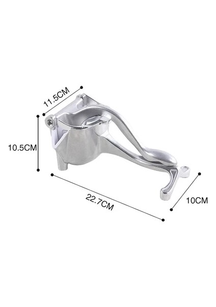Bir Stil Dıy Meyve Sıkacağı Manuel Paslanmaz Çelik Mini Narenciye Sıkacağı Portakal Limon Meyve Sıkacağı Öğütücü Mutfak Alet Suyu Aracı Wj (Yurt Dışından)