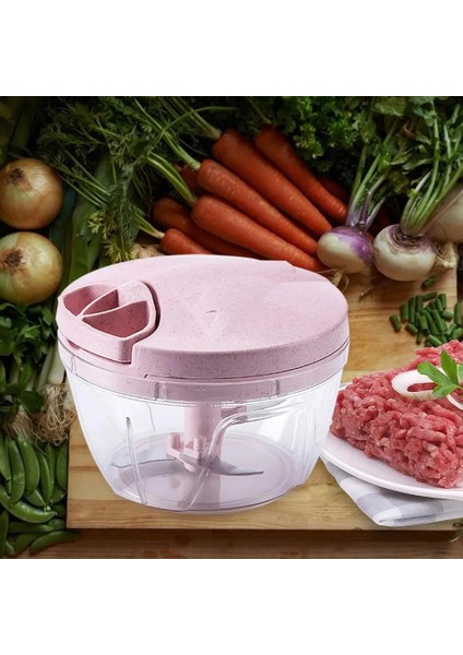 Pembe Tarzı Manuel Yemek Doğrayıcı Buğday Samanı Paslanmaz Çelik Ip Sebze Meyve Kuruyemiş Soğan Kıyma Blender Parçalayıcı Mutfak Robotları (Yurt Dışından) fırsatları