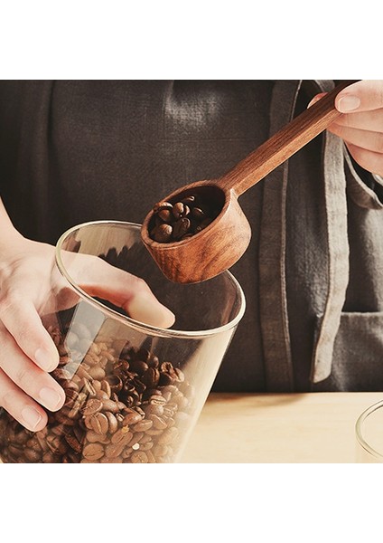 Kısa Sap 8g Stili Ahşap Kahve Kaşığı Ölçme Kaşığı Siyah Ceviz Ahşap Mutfak Kepçe Şeker Baharat Toz Kahve Aksesuarları Için Ölçme Kaşığı (Yurt Dışından) fiyatları