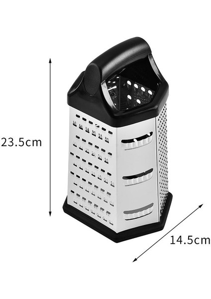 D Stili Paslanmaz Çelik Rende Altı Taraflı Planya Makinesi Çok Işlevli Patates Dilimleme Sebze Doğrayıcı Mutfak Aleti (Yurt Dışından) fiyatları
