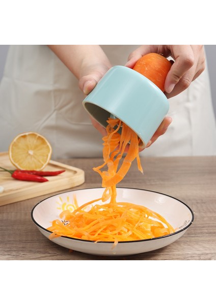 Açık Mavi Stil Spiralizer Havuç Sebze Sebze Aracı Manuel Spiral Rende Sebze Mutfak El Kesici Kesiciler Aksesuarları Dilimleme Için (Yurt Dışından) fiyatları