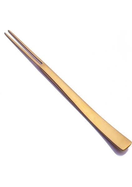 Kumral Tarzı Paslanmaz Çelik Kahve Seramik Uzun Saplı Karıştırma Altın Kaplama Tatlı Kaşığı Mutfak Çatal (Yurt Dışından)