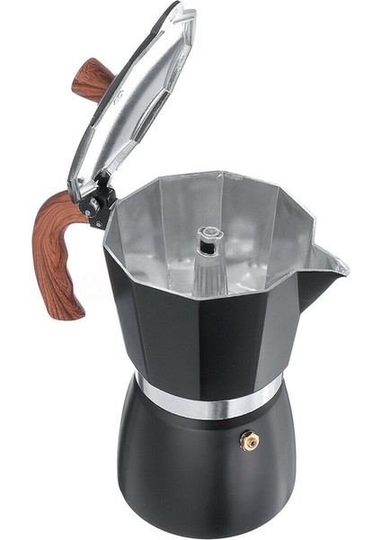 Kırmızı 150ML Tarzı 150MLML Kahve Makinesi Alüminyum Italyan Tarzı Espresso Kahve Makinesi Soba Üst Tencere Su Isıtıcısı Drinkware Mutfak Aksesuarları (Yurt Dışından)