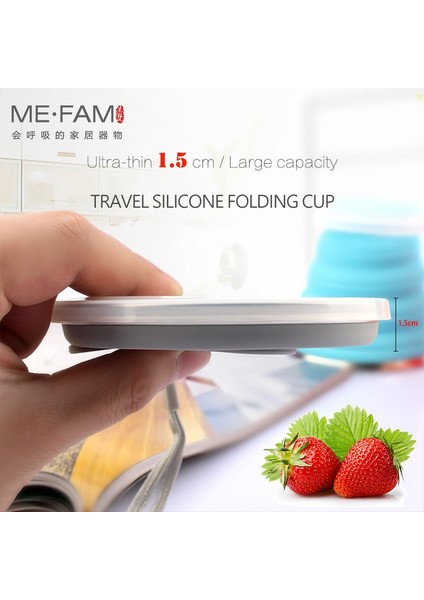 Kahverengi 1 Adet Tarzı Me.fam 270ML Paslanmaz Çelik Silikon Kordonlu Katlanır Bardaktoz Geçirmez Kapak Kapaklı Açık Kahve Fincanları Geri Çekilebilir Seyahat Copa (Yurt Dışından) fiyatları