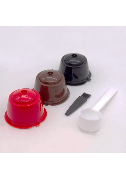 Açık Yeşil Tarzı Dolce Gusto Yumuşak Tat Tatlı Fırça Filtre Sepetleri Pod Için Doldurulabilir Kapaklar Kaşık Yeniden Kullanılabilir Kahve Kapsül Filtre Fincan (Yurt Dışından) fiyatları