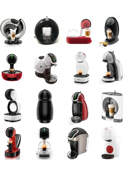 Açık Yeşil Tarzı Yeniden Kullanılabilir Kahve Filtreleri Nescafe Dolce Gusto Için Uygun Doldurulabilir Kahve Kapsül Pod Paslanmaz Çelik Silikon Kahve Filtreleri (Yurt Dışından)