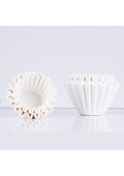 1-2 Bardak 50 Yaprak 155 Stili Kalita Dalgalı Kağıt Filtre 50 Yaprak Kahve Üzerine Dökün Filtre 155# 1 Ila 2 Cu# Için 50P El Yapımı Kağıt Filtreler Için (Yurt Dışından)